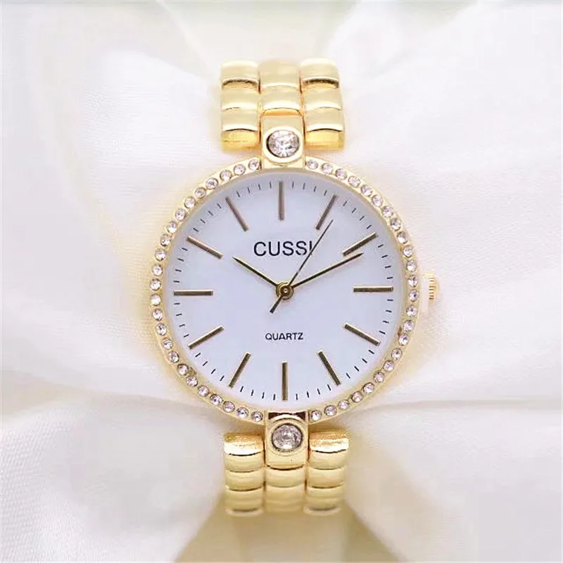 

CUSSI Luxury Brand Womens Watches Bracelet for Women Ladies Dress Watch Quartz Wristwatches relogio feminino reloj mujer Clock