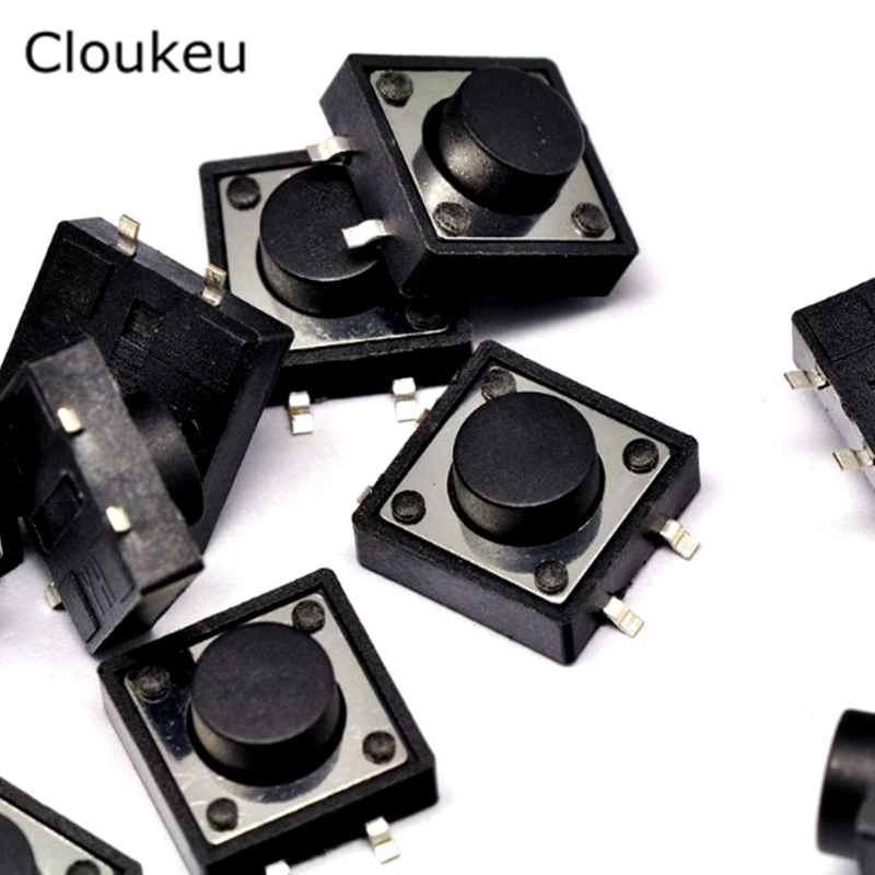 

10Pcs 12*12*11.5 12x12x11.5H 11.5MM Touch micro switch Push button switch