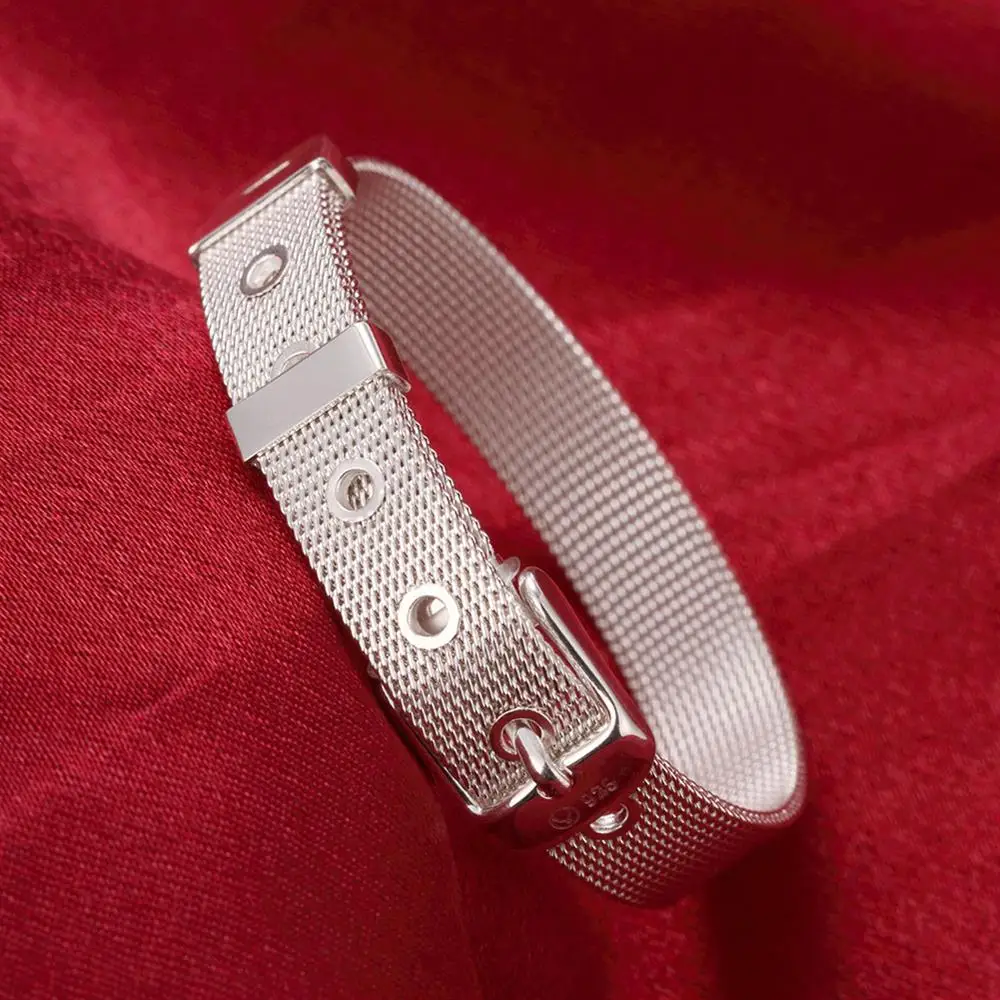 Pulseira de senhora Новое поступление посеребренный браслет для женщин Очаровательная