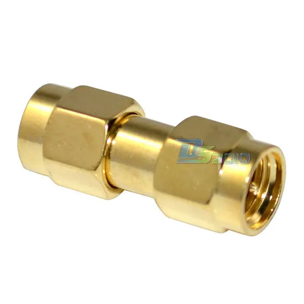 Высокая qualitysma штекер sma двойной прямые длинные Премиум РФ коаксиальный адаптер