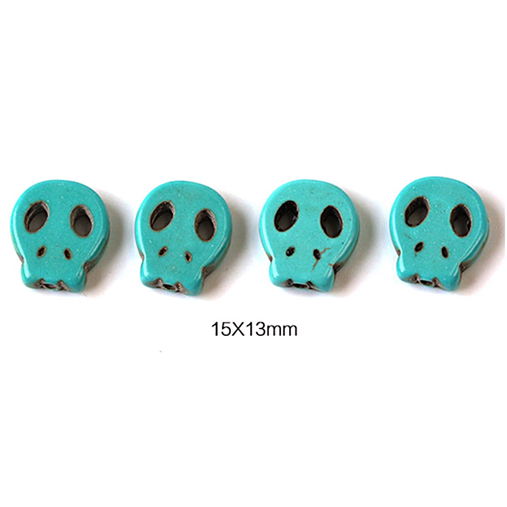 Blue Turquoise Gemstone Spacer Loose String of Beads Charm Findings Strand | Украшения и аксессуары