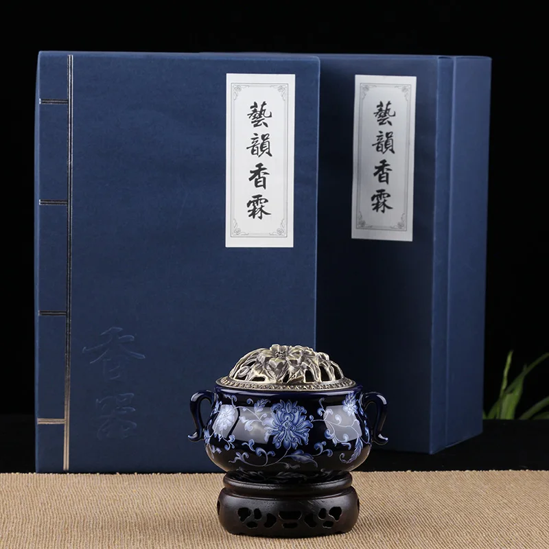 

Incense road, appliances, electronic thermostat electric aromatherapy incense ceramic furnace sandalwood Aloes essential oil