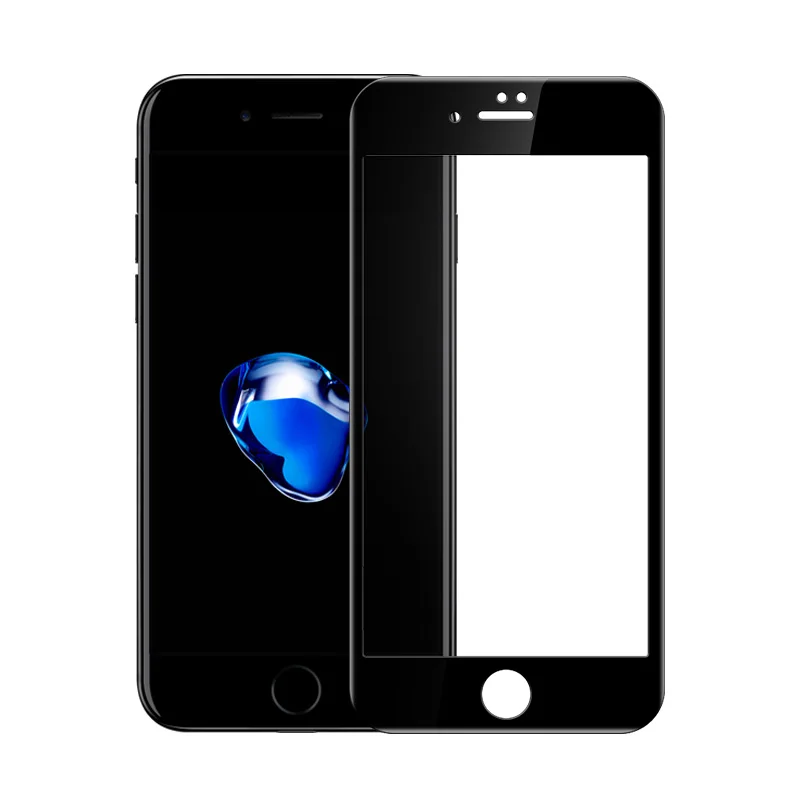 Защита для экрана KUULAA закаленное стекло iPhone 8 7 6 6S Plus мягкая 3D изогнутая