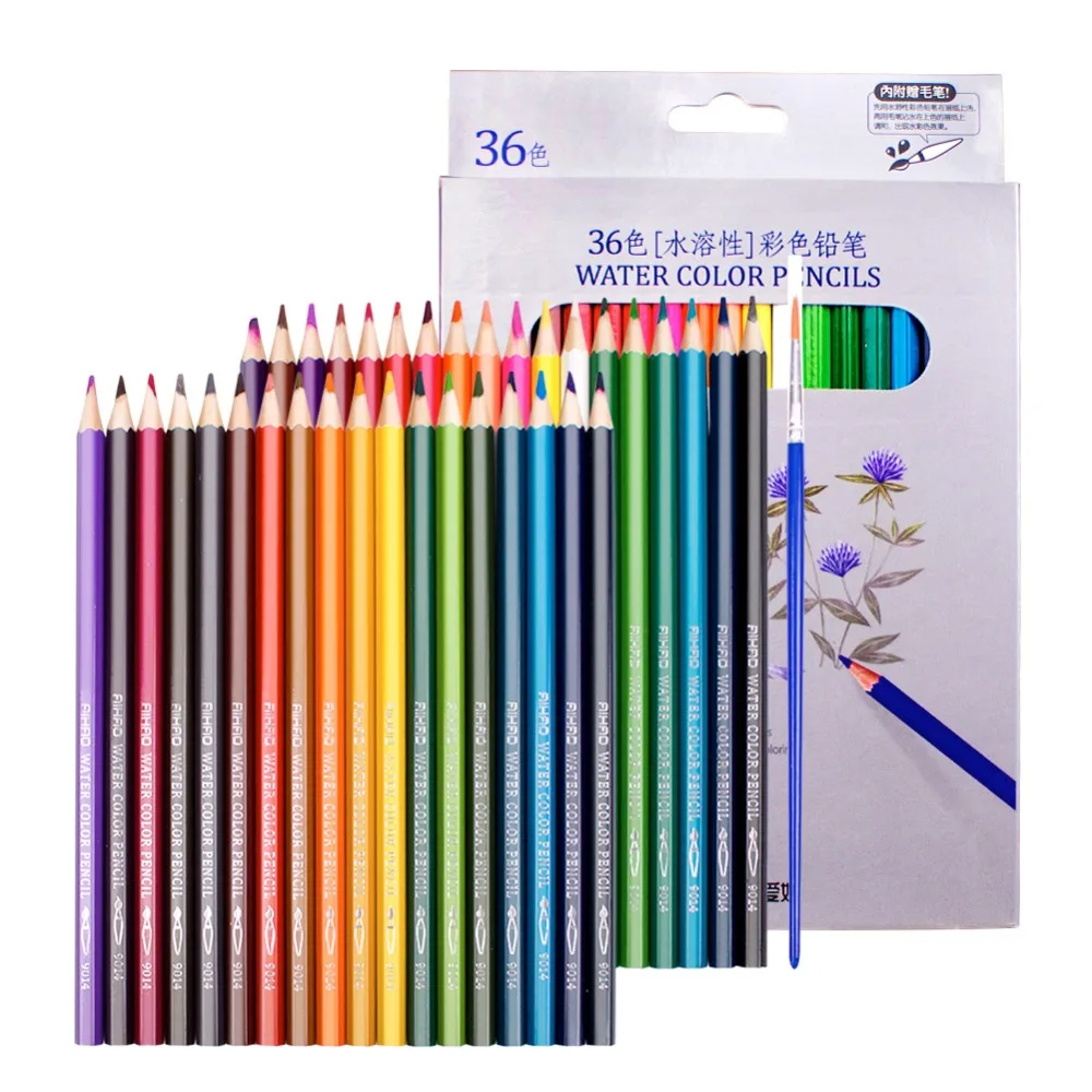 

24/36/48/72 Marco Raffine Цветной карандаши для рисования на масляной основе нетоксичные карандаши набор для художника/художественные вентилятор/пищ...