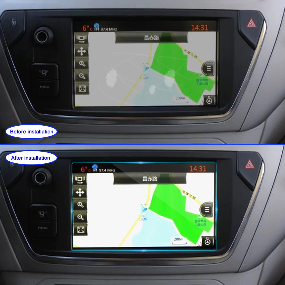 Защитная пленка для GPS-навигатора 6 дюймов закаленное стекло автомобильные