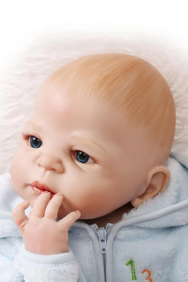 Мальчик Ванна Reborn baby dolls 55 см полностью тела силиконовые bebe reborn babies куклы Boneca