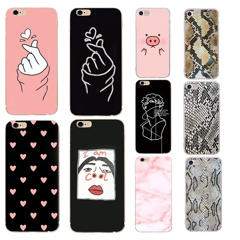 Крутой Змеиный узор для apple iphone 6s 6 7 8 plus 5 5s se x 10 чехол силиконовый мягкий тонкий с