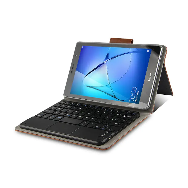 Беспроводная Bluetooth клавиатура для Huawei MediaPad T3 8 0 защитный кожаный чехол Honor Play Tablet 2