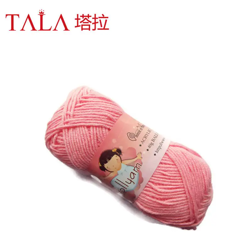 Высококачественная акриловая пряжа для кукол специально разработанная вязания