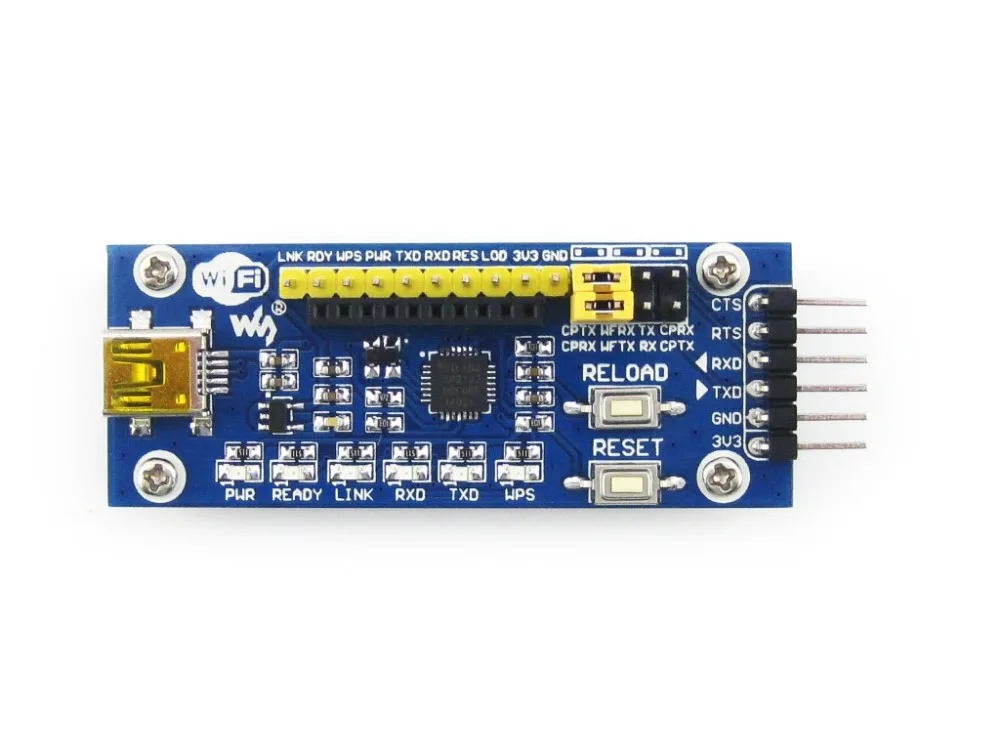 WIFI 400 беспроводной модуль WIFI-LPT100 USB связи макетная плата для последовательного
