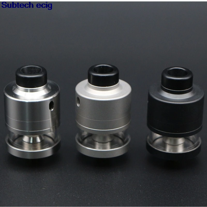 

YFTK Style Haku Riviera RDTA atomizer 316ss 22mm 24mm Rebuildable Dripping Atomizer Squonk With BF PIN for 510 mods high quality