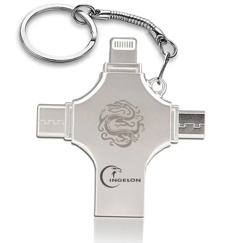 USB флеш накопитель Ingelon 16 ГБ 32 64 128 idragon флешка для рукоделия Ankh Cross единорог DJMusic