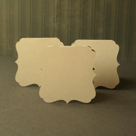 Fancy Wedding Place Card Tents Christening Escort card birthday bridal shower party Seating markers custom colorspc001 | Дом и сад