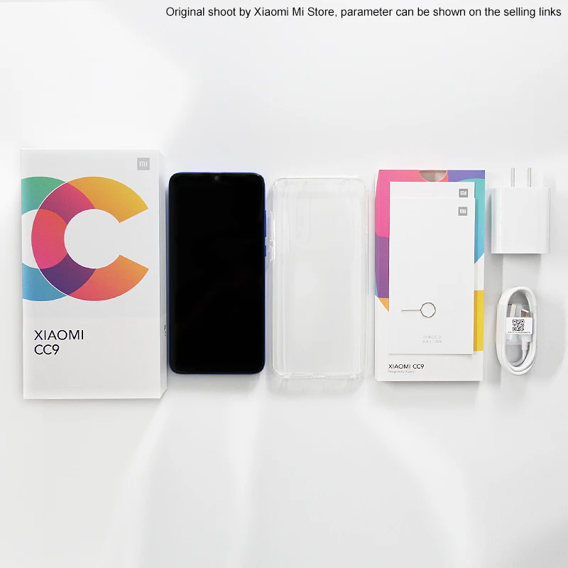 Xiaomi Mi CC9 смартфон с 5 дюймовым дисплеем процессором Snapdragon 710 ОЗУ 6 ГБ ПЗУ 64 48 Мп + 32