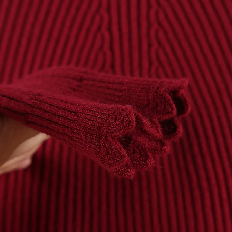 ONLYSVTER Autumn Winter Warm Sweater Women Pullovers Full Sleeve Knitted Tricot Top Essential Jumper Long Sweaters Pull | Женская одежда