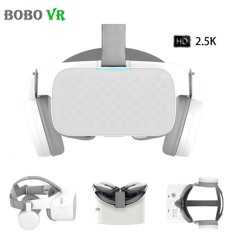 BOBOVR X6 Виртуальная реальность все в одном бинокль виртуальной реальности 2,5 K HD VR гарнитура Android 16 Гб 3D очки шлем погружения 5,5 'lcd wifi BT