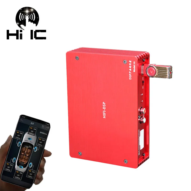 Dsp автомобильная аудиосистема 4 2 Bluetooth 31 сегментный аудио EQ для