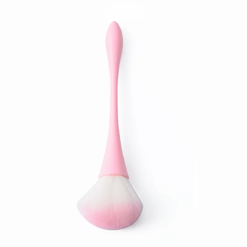 pink 1 шт многоцветная основа для пудры кисти для макияжа капли воды маленькая талия дизайн Кубок Красота Инструменты - Handle Color: pink