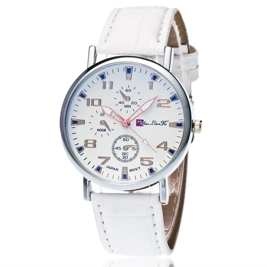 4 цвета кожаный ремешок наручные часы дешево для часов классическая работа