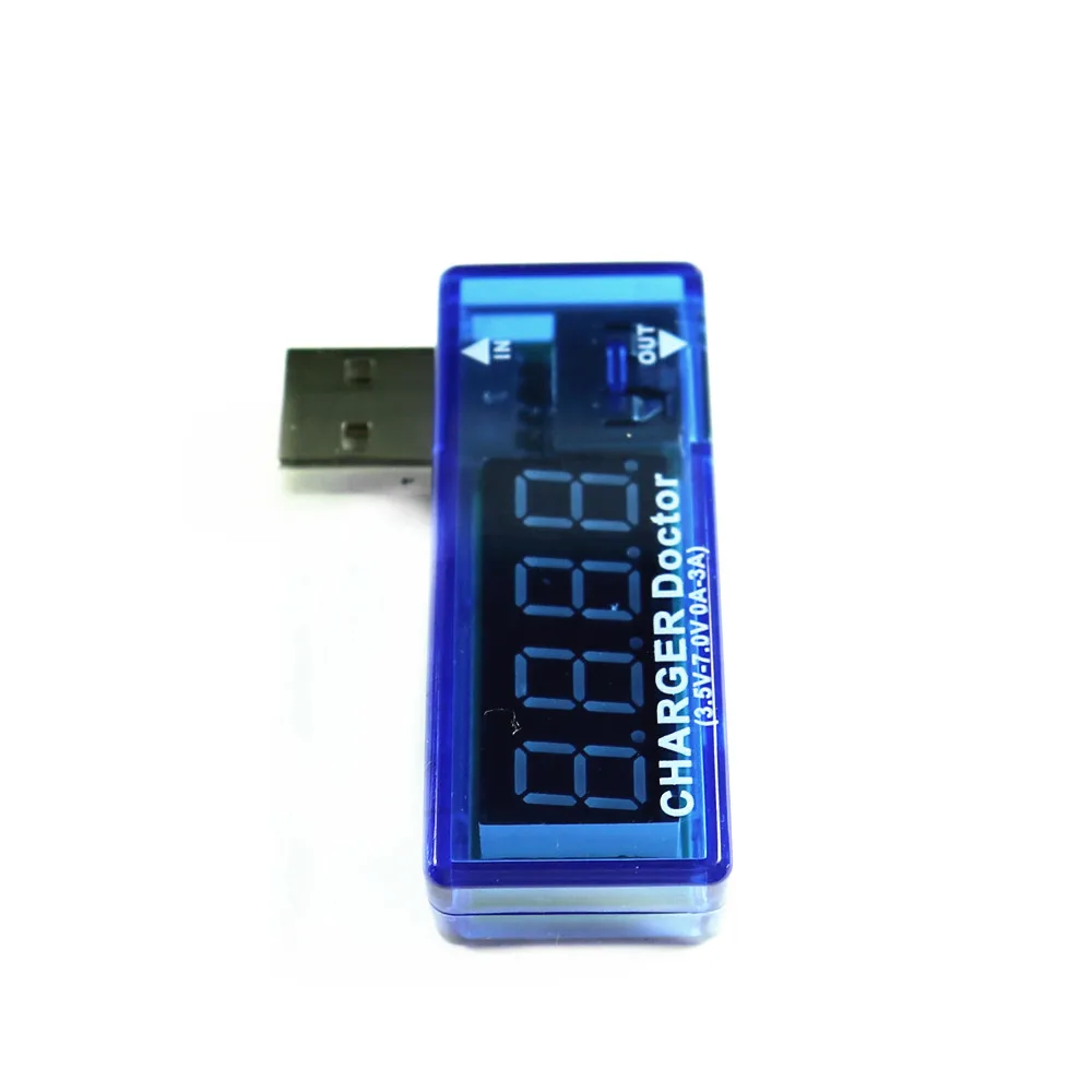 Цифровой USB тестер KJ273 измеритель напряжения и силы тока для мобильных устройств