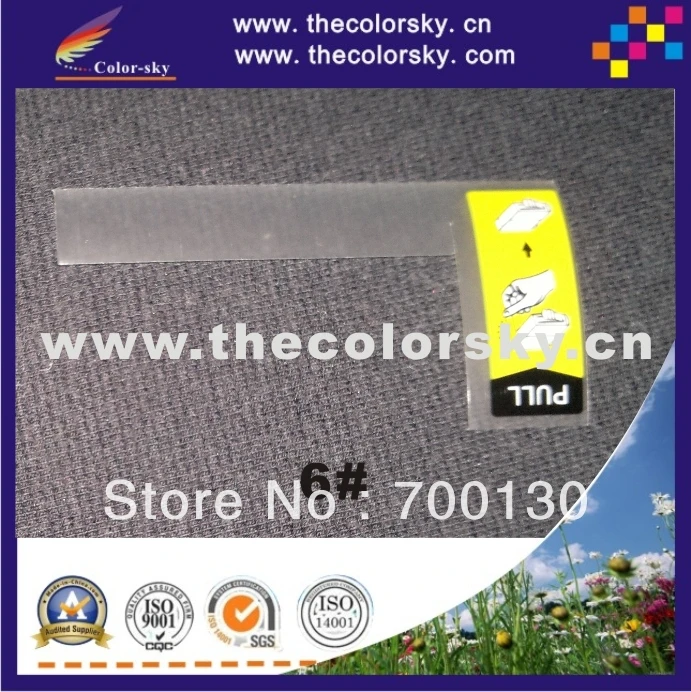 (ACC YT7) Желтая этикетка пленка для воздуховода Epson Canon Lexmark Kodak чернильный картридж
