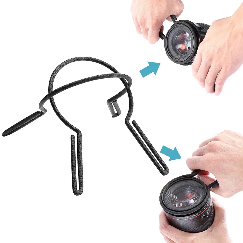Neewer 2 шт. металлический фильтр для объектива камеры с резиновым покрытием набор