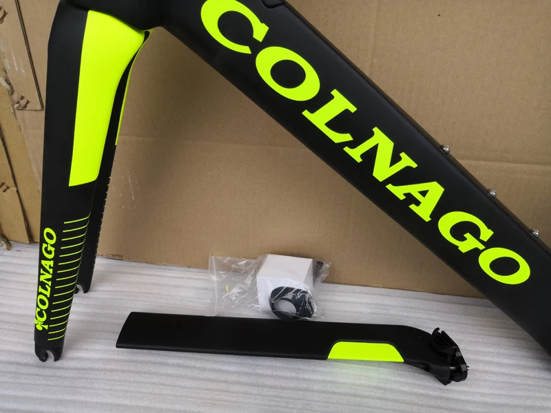 Fluo желтый T07 Colnago концепция рама дорожный велосипед карбоновая рама подходит как di2 Механическая группа доступны размер XXS XS s m l xl