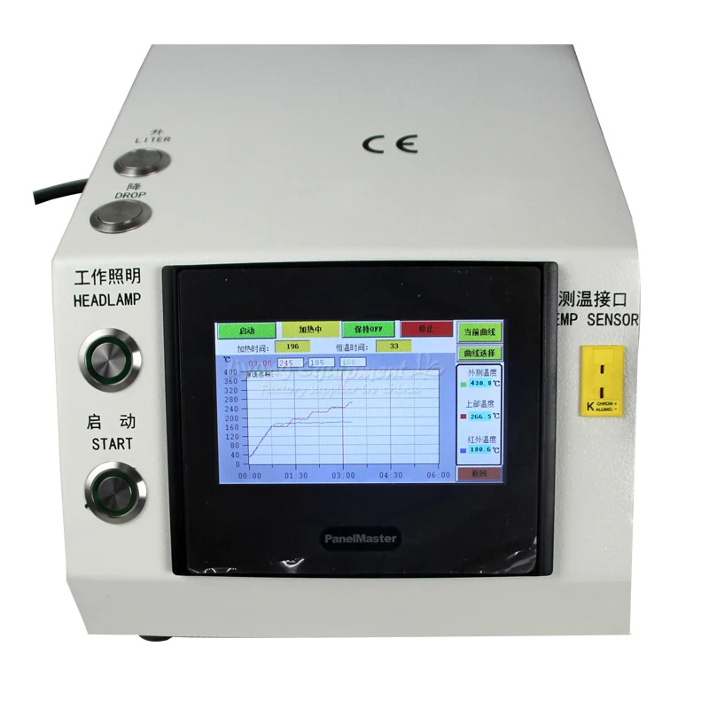 

LY-5250 bga rework station solder machine electrical motor control up down 2 zones Mobile phone motherboard repair station2300W