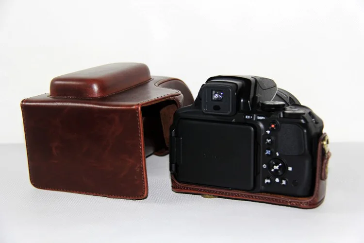 Новый чехол из искусственной кожи для видеокамеры Nikon Coolpix P900s P900 сумка камеры 3