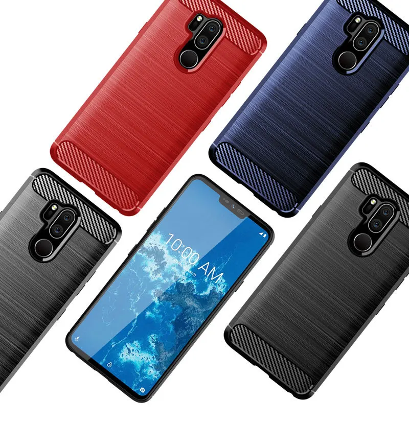 Роскошный чехол для LG мягкий силиконовый Q9 One/X Power2/Q8/V30/X5 2018/V40 ThinQ/Aristo 2 plus тонкий из