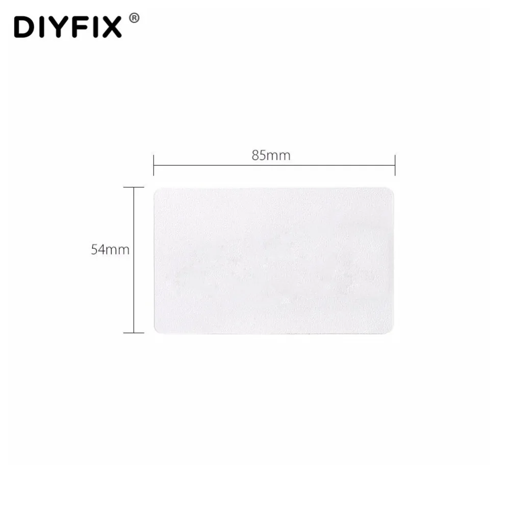 Blank DIYFIX пластиковая карта, скребок для открывания мобильного телефона для iPhone, iPad, samsung, телефона, планшета, ЖК-экран, задняя панель, инструмент для ремонта - Цвет: Blank