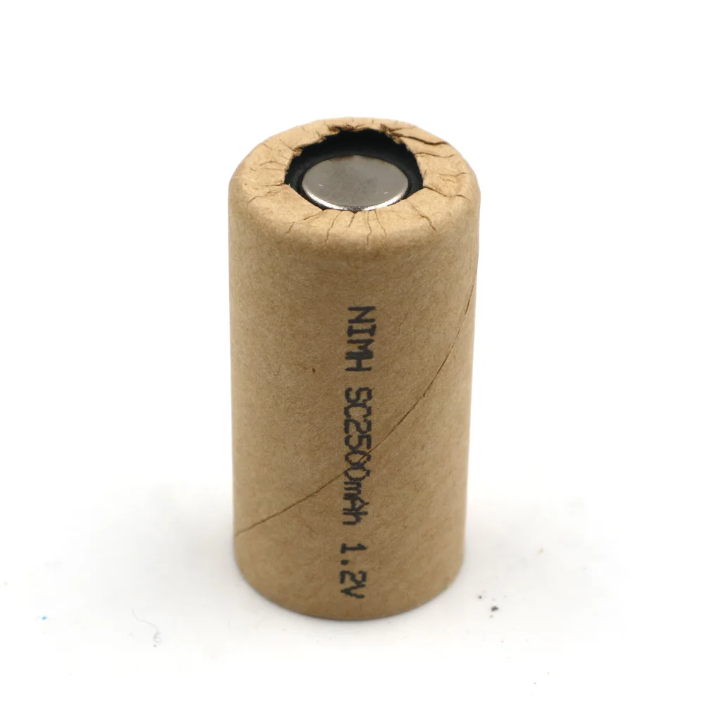 Металл гидридных или никель SC2500mAh 1 шт. металл гидридного sc2.5Ah перезаряжаемый аккумулятор сотового