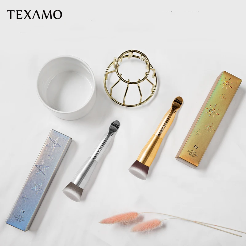 Texamo Кисть для макияжа основа Жидкий тональный крем Новые кисти инструмент