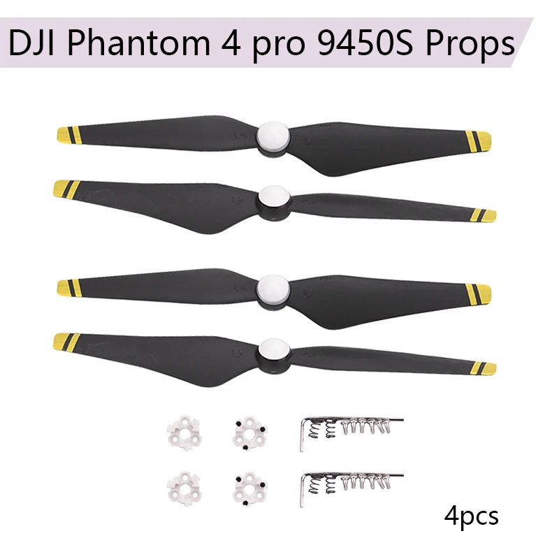 4 шт. быстроразъемный пропеллер 9450S для DJI Phantom pro Advanced 4A Лопасть Винта дрона 9450
