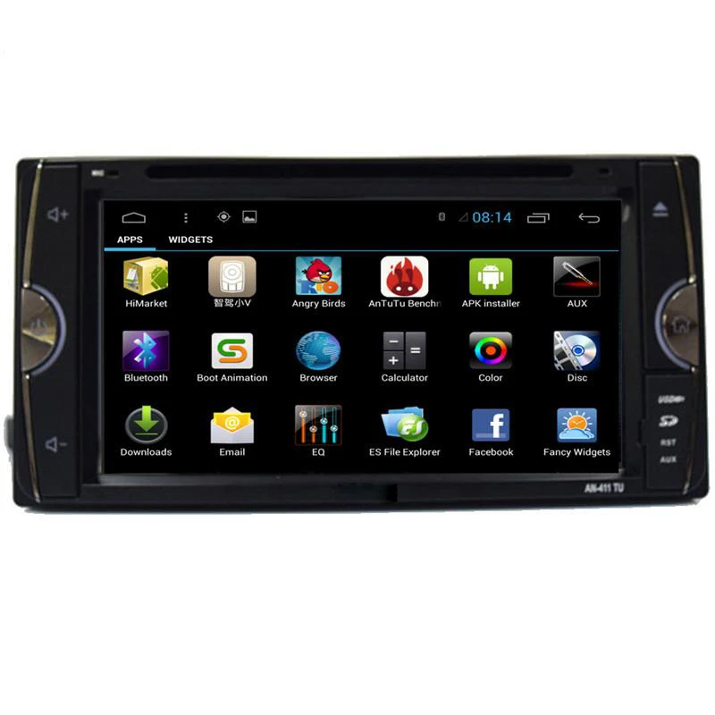 6 95 &quotАвтомобильный dvd плеер на основе Android с ТВ/BT GPS WIFI аудио Радио стерео