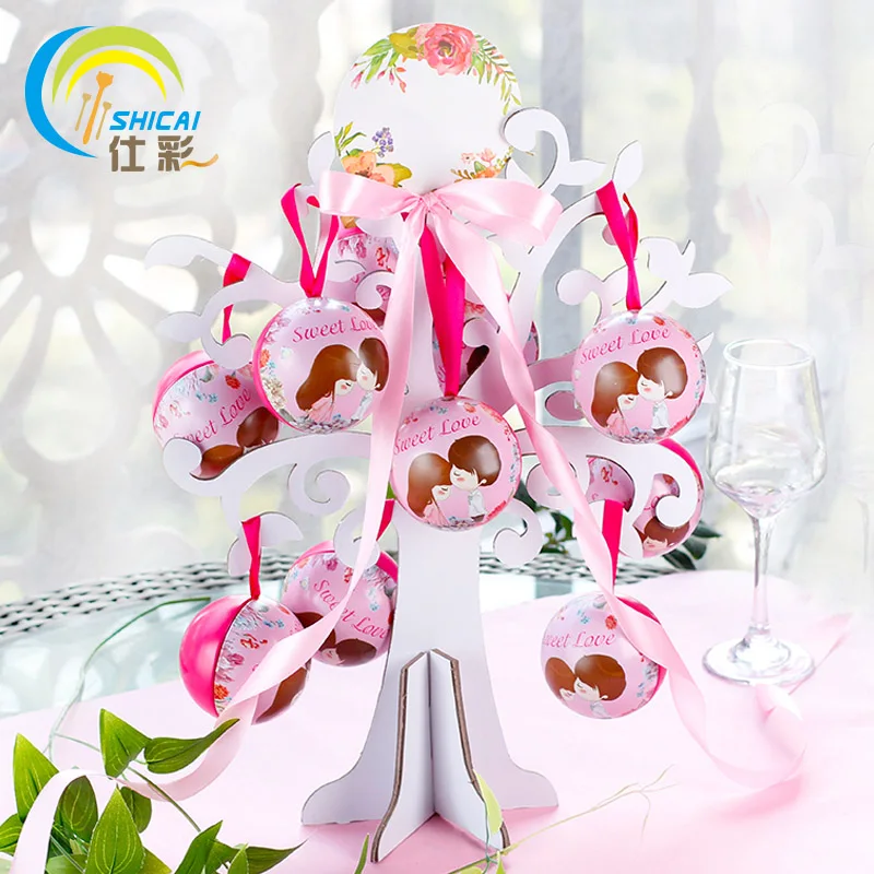 Волшебник шар Любовь Дерево Комбинация Костюм круглая жесть творческая личность