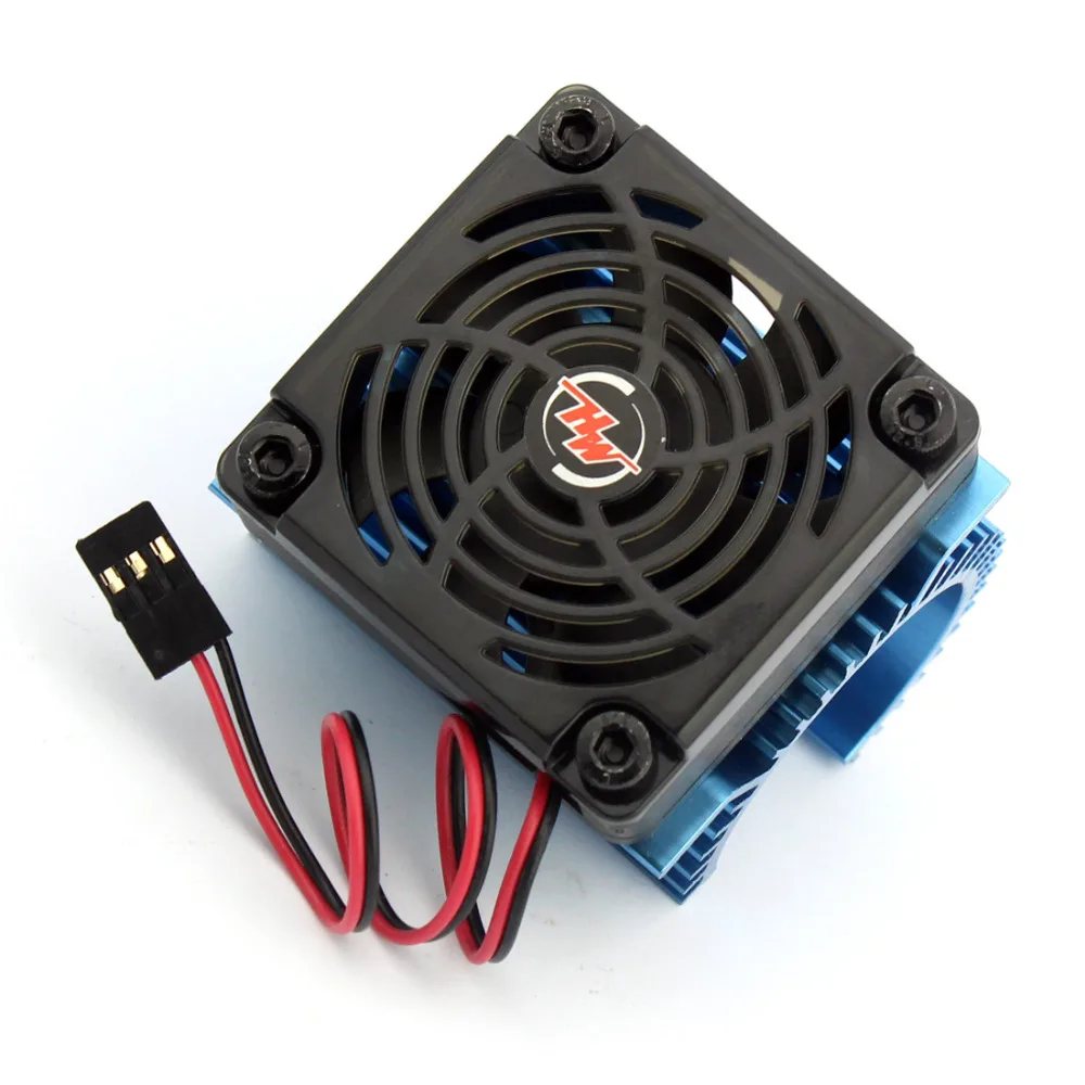 Двигатель Hobbywing EZRUN Combo C1 радиатор двигателя + вентилятор 5 В 2S для 3660 3665 3674