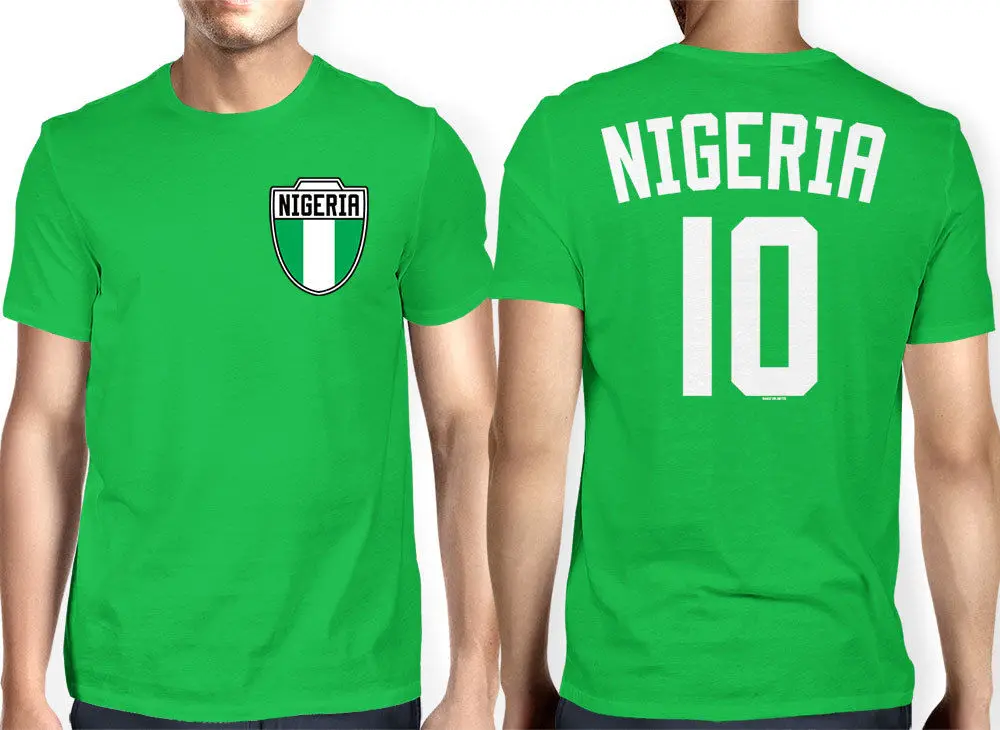 Men 2019 Summer Round Neck Men'S T Shirt T-Shirt Fashion Nigeria Soccers Footballer Sporter Crest Countryt Ideas | Мужская одежда