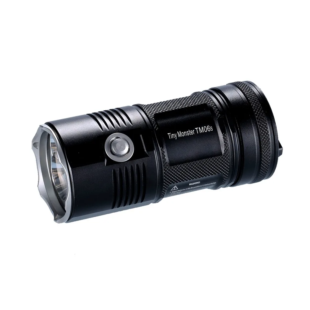 Оптовая продажа Nitecore CREE U3 LED 4000LM TM06S + 18650 аккумуляторная батарея поисковый фонарик