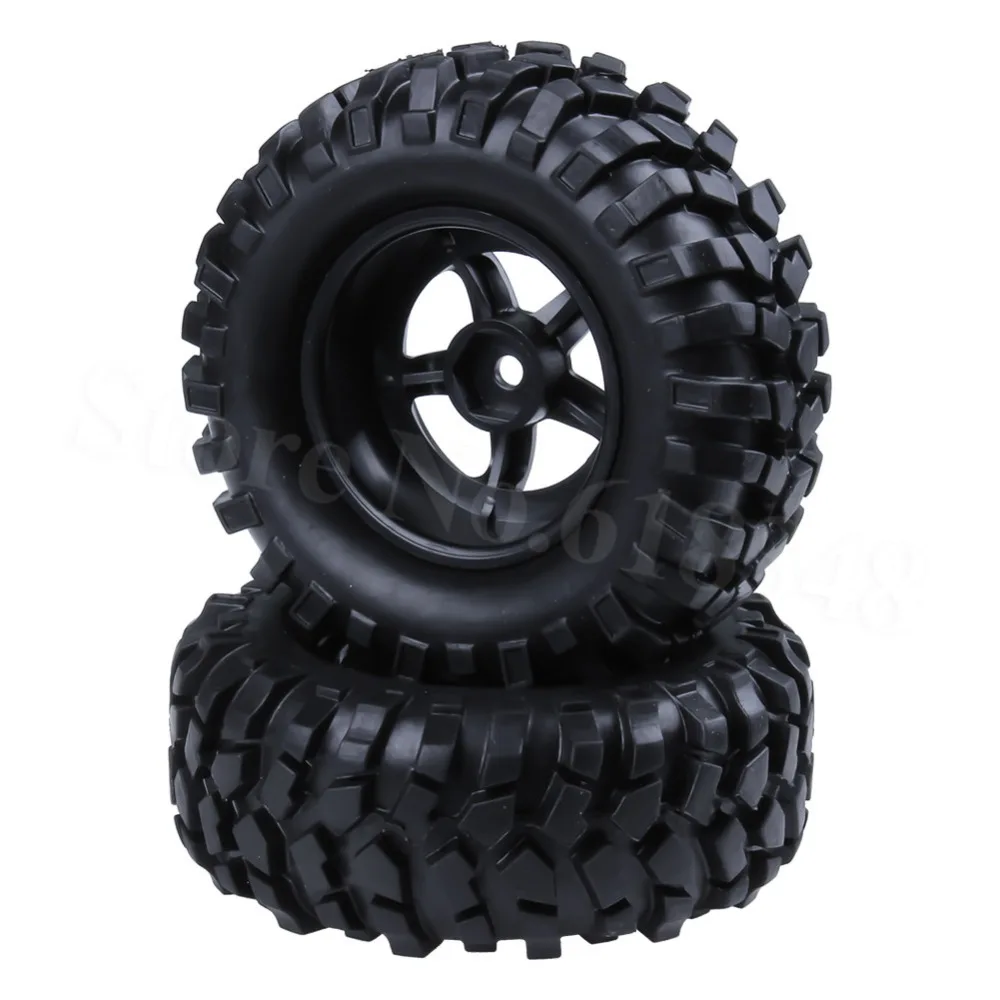 Новинка 4x Резиновые Шины 96 мм 1 9 &quotRC Rock Crawler шестигранные колеса 12 для 1/10 масштабе
