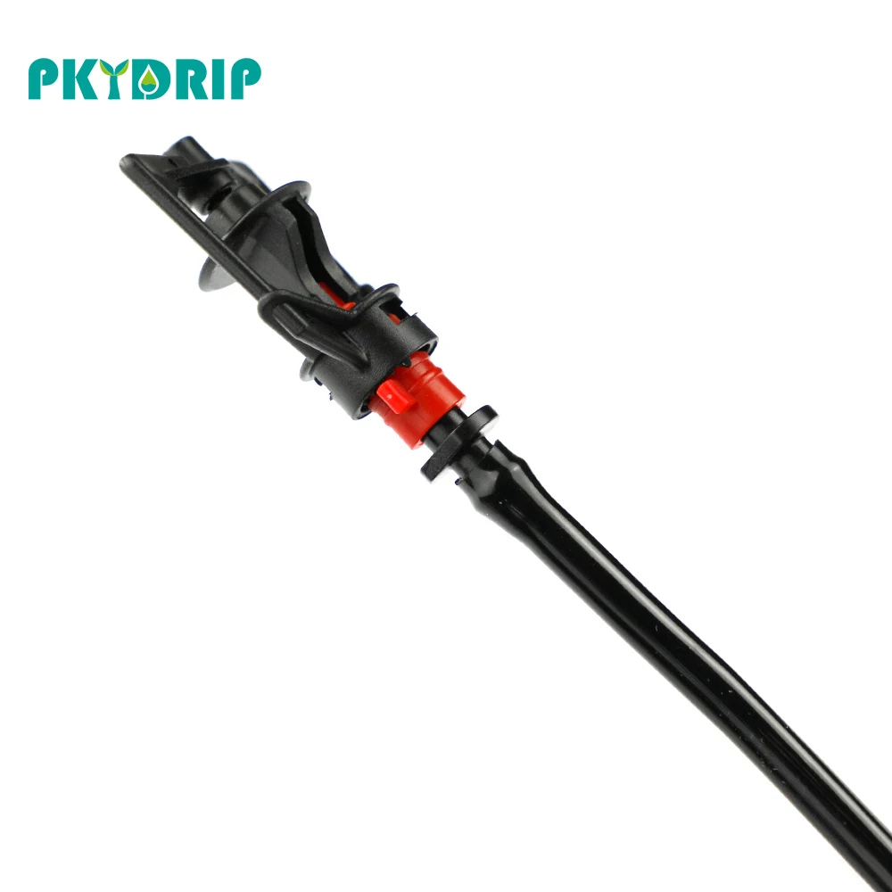 Pkydrip 100 шт. 4/7 один крюк микро-шланг Аксессуары для дома и сада теплицы капельный полив оросительная система