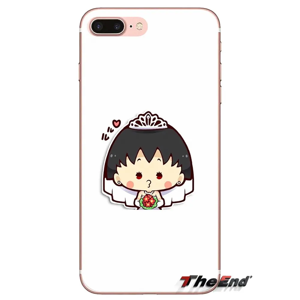 Мягкие прозрачные чехлы для Samsung Galaxy A3 A5 A7 A9 A8 Star A6 Plus 2018 2015 2016 2017 Chibi Maruko Chan Japan |