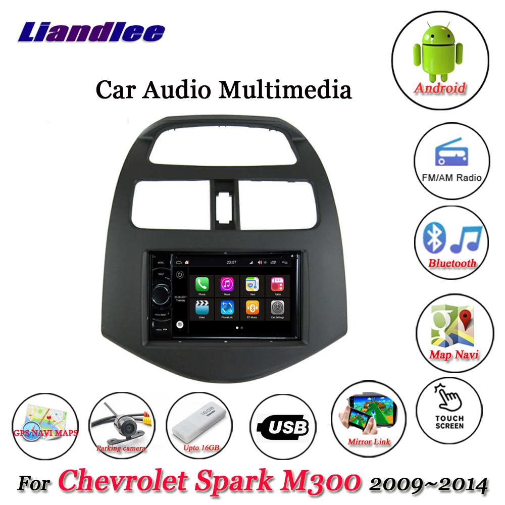 Автомобильная радиосистема Android для Chevrolet Chevy Spark 2009 2010 2011 2012 2013 CD DVD плеер gps навигационный экран мультимедиа