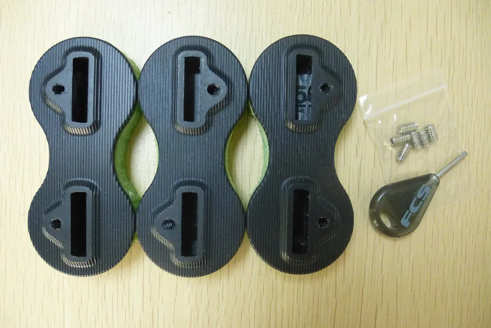 Черная доска для серфинга плавник коробка FCS штепсель пластиковая плавники с ПВХ