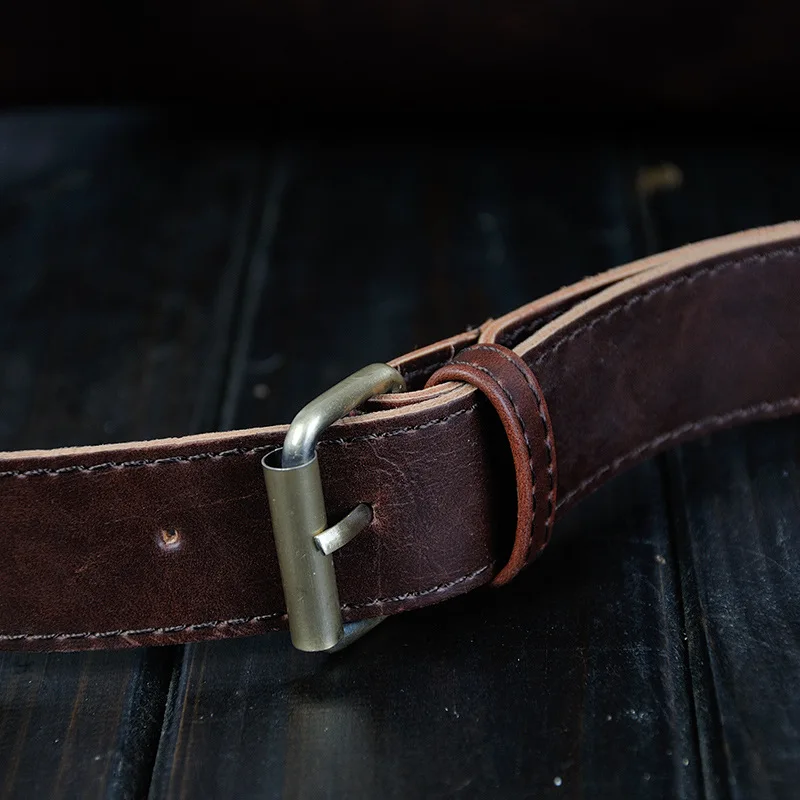 Роскошные модные Crazy Horse Pu искусственная кожа поясная сумка для мужчин поясная дизайнер ремень груди сумки деньги держатель для сотового телефона