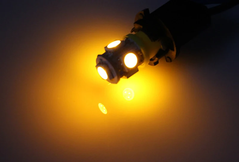 1000 шт. грузовик светодиодный 12V 24V T10 W5W 5 SMD 5050 5SMD габаритный фонарь парковки