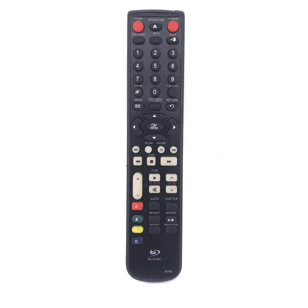 

New Replacement For Samsung 0070D Blu-Ray DVD Disc BD Player Remote Control Fernbedienung