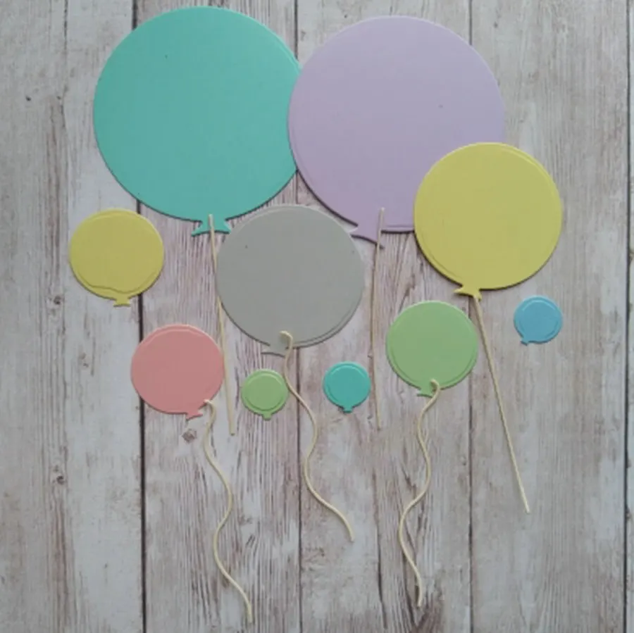 Форма для ножей 3D набор воздушных шаров резки металла DIY Скрапбукинг углеродный