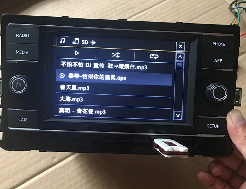 Carplay MQB 6," MIB Системы радио автомобиль VW Passat B8 Гольф 7 MK7 7,5 5GG 035 280D 5GG035280D