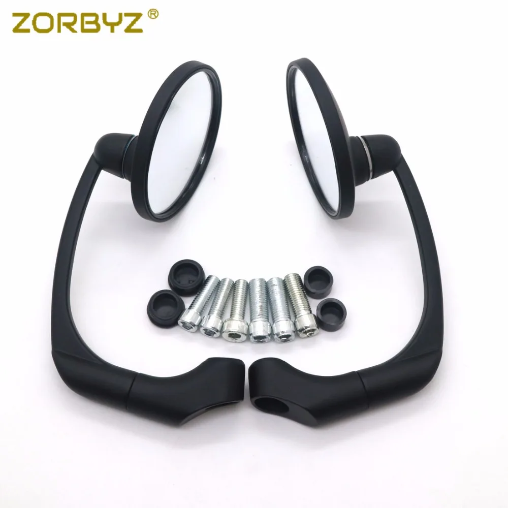 ZORBYZ 1 шт. мотоциклетные ретро круглые боковые зеркала заднего вида для GN125 кафе